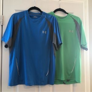 Men’s Under Armor athletic workout tee shirts size Medium